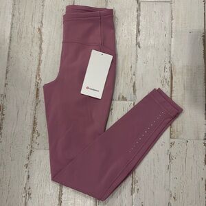 Lululemon dusty rose Swift Speed High-Rise Tight sz. 4